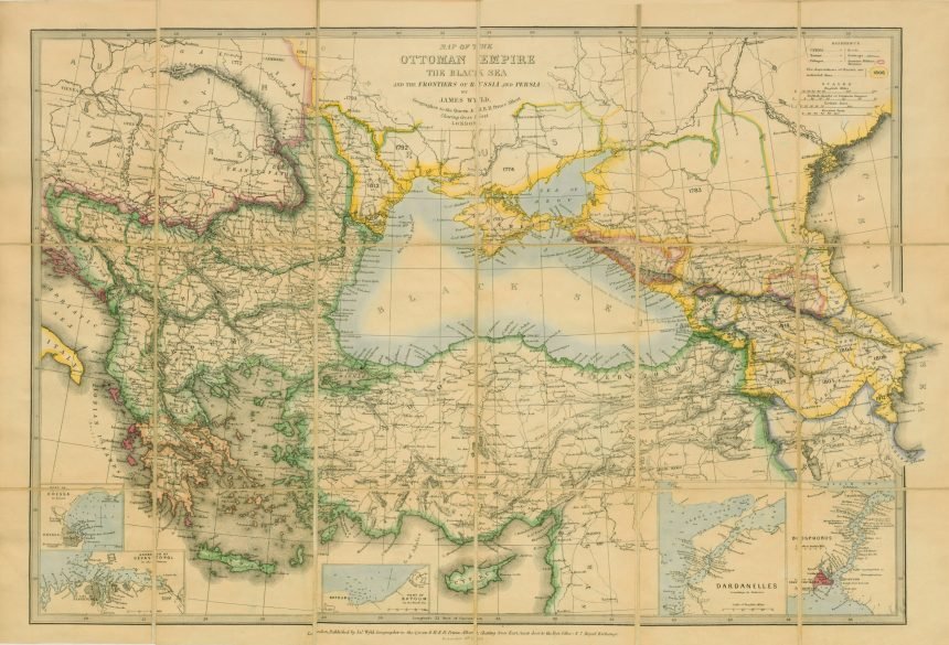 OTTOMAN EMPIRE 1853 – Old Maps Library